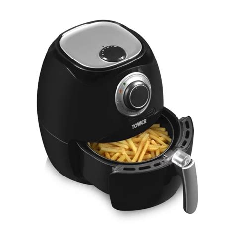 You can manually switch off the <b>air</b> <b>fryer</b> by turning the timer dial anti-clockwise to zero. . Tower air fryer tesco